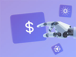 Monitor de desenvolvimento de portfólio de criptomoedas exibindo ganhos e saldo disponível
